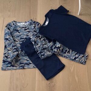 32 Degrees Kids Camouflage and Navy Sleep Set